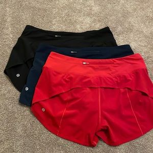 Lululemon Speed Up Shorts